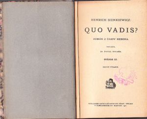 Quo Vadis? III. od Henryka Sienkiewicze 
