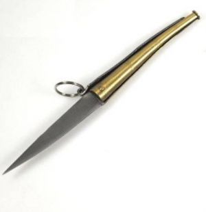 Vysoce kvalitní zavírací nůž G1208004 nůž 8 cm dlouhý zlatý
