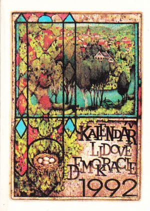 Kalendář LIDOVE DEMOKRACIE 1992 
