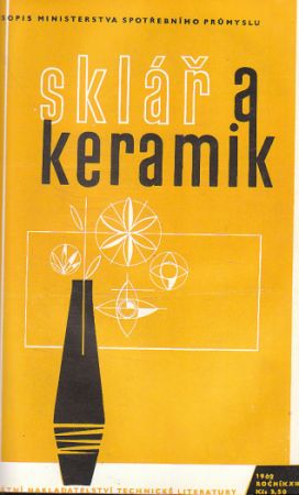 Sklář a keramika ročník XII - 1962 časopisy svázané v pevných deskách.