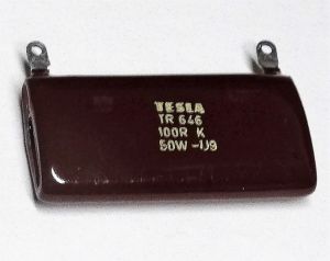 Rezistory výkonové Tesla TR 648  100R K 50W - U9