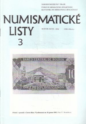 Numismatické listy 3/1992