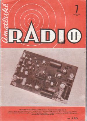 Amatérské rádio 7/1973