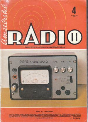 Amatérské rádio - 4/1981