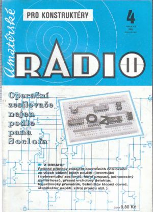 Amaterské radio - pro konstruktery  4/1993