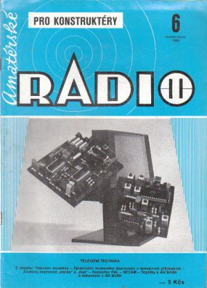 Amaterské radio - pro konstruktery  6/1989