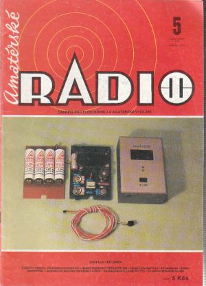 Amaterské radio - časopis pro elektroniku a amaterské vysílání. 5/1987