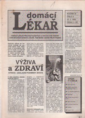 Domácí lékař číslo 22. 2.1993