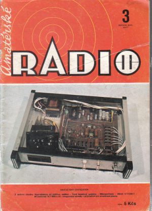 Amaterské radio - pro konstruktery  3/1977