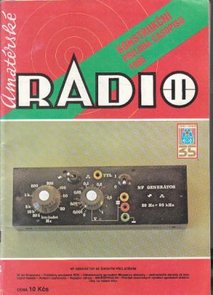 Amatérské rádio 1985 Konstrukční příloha.