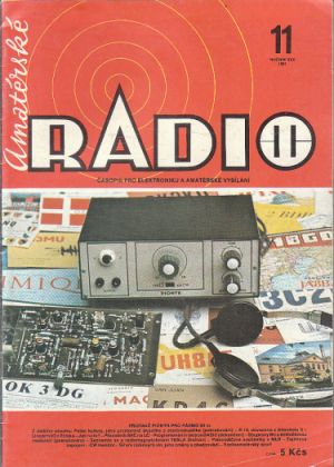 Amatérské rádio 11/1981