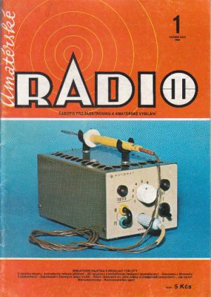 Amatérské rádio 1/1982