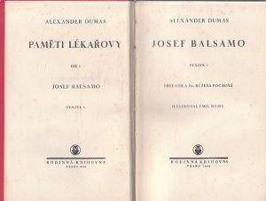 Paměti lékařovy I - Josef Balsamo I od Alexandre Dumas, st.