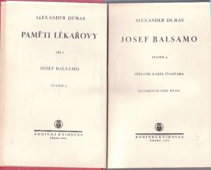 Paměti lékařovy I -  Josef Balsamo.IV od Alexandre Dumas, st.
