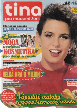 Tina - časopis pro moderí ženy. 42. 3/94