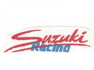 Zažehlovací etiketa Suzuki 13 x 4 cm 