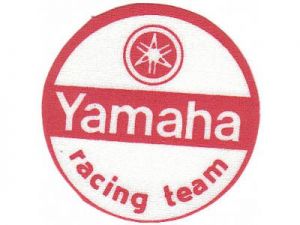 Zažehlovací etiketa Yamaha průměr 7 cm 
