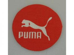 Zažehlovací etiketa Puma průměr 7 cm 