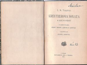 Kreutzerova sonáta od Lev Nikolajevič Tolstoj