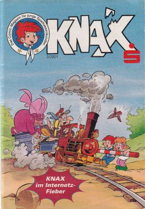 Knax, komixový časopis - Německý jazyk.