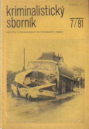 Krminalistický sborník  7/81
