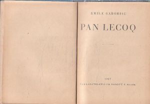 Pan Lecoq od Émile Gaboriau