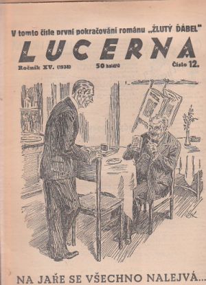 Lucerna - časopis z roku 1938 číslo 12.