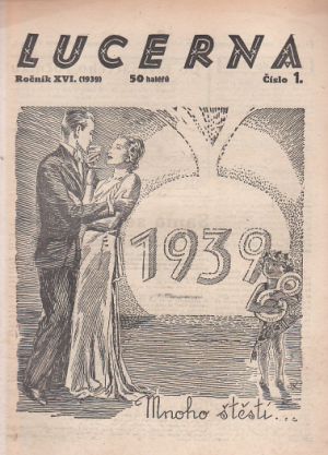 Lucerna - časopis z roku 1939 číslo 1
