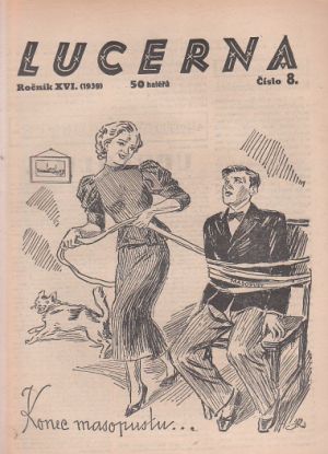 Lucerna - časopis z roku 1939 číslo 8