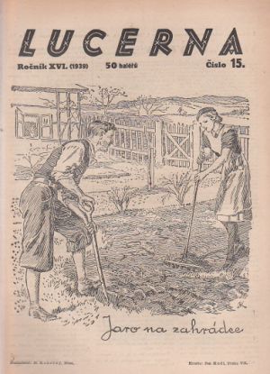 Lucerna - časopis z roku 1939 číslo 15