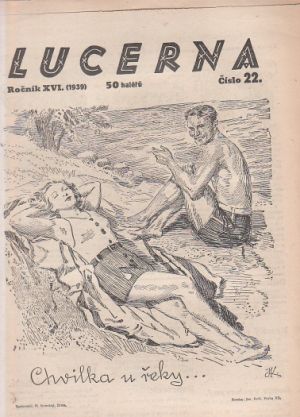 Lucerna - časopis z roku 1939 číslo 22