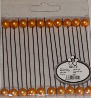 Špendlíky perlové losos 10mm 