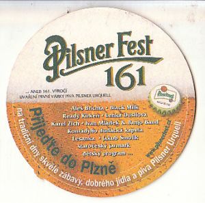 Pivní tácky - Pilsner Fest