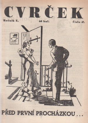 Cvrček - rodinný týdeník z roku 1932 číslo 47..