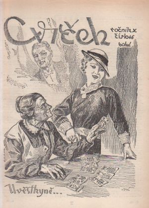 Cvrček - rodinný týdeník z roku 1932 číslo 46..