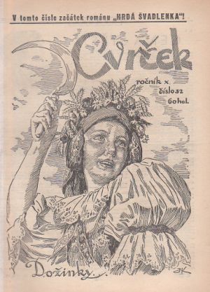 Cvrček - rodinný týdeník z roku 1932 číslo 32..