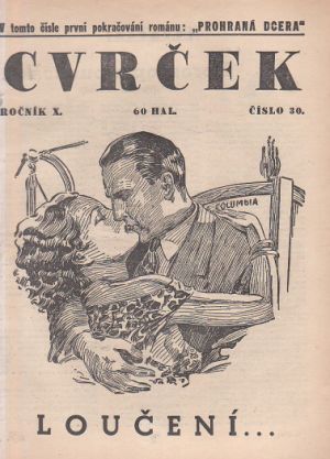 Cvrček - rodinný týdeník z roku 1932 číslo 30.