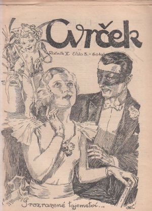 Cvrček - rodinný týdeník z roku 1932 číslo 3.