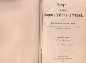 lexikon - německý jazyk.. Vydáno 1892.