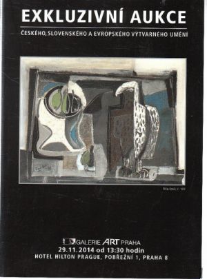 Exkluzivní aukce českého, slovenského a evropského výtvarného umění, 2009