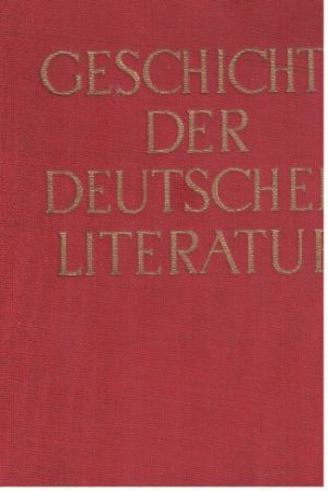 Geschichte der deutschen literatur od Paul Fechter.