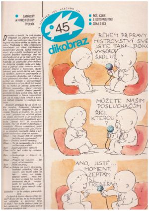 Dikobraz 9. listopadu 1983