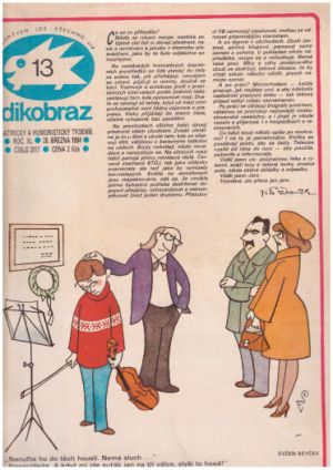 Dikobraz 28. března 1984