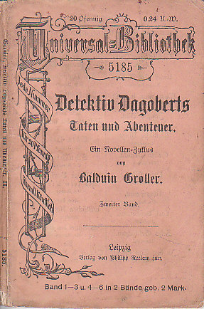 Staré Německé a anglické knihy. Universal Bibliothek 5185