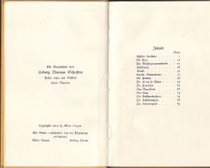 Staré Německé a anglické knihy. Kniha z roku 1914. 