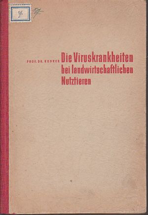 Staré Německé a anglické knihy. Kniha z roku 1953