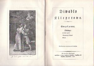 Soubor spisů V. K. Klicpery 1 díl, vydáno v roce  1906