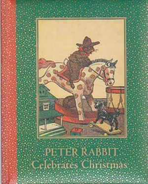 Peter Rabbit celebrates Christmas