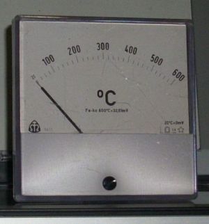 Teploměry termoelektrické MP 120. 20-600 C