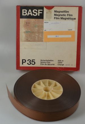 Magnetofonové pásky- magnetfilm ORWO, BASF...